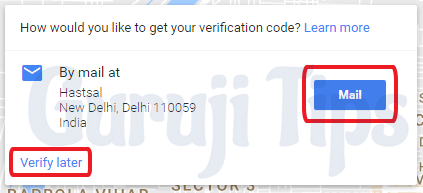 Verify Google Map