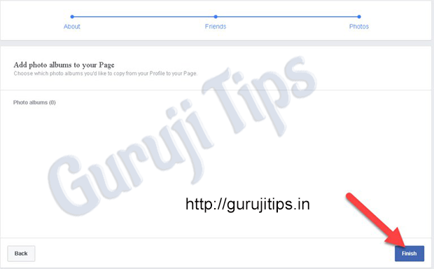 Facebook Profile to page Conert