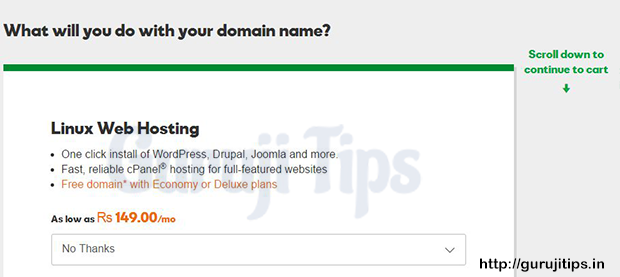 Godaddy se domain kaise kharide