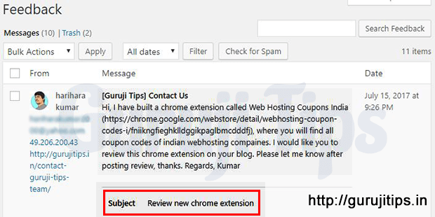 Review Request