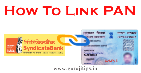 link pan with syndicate bank