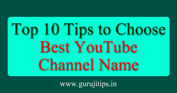 top 10 best idea to choose youtube channel ideas