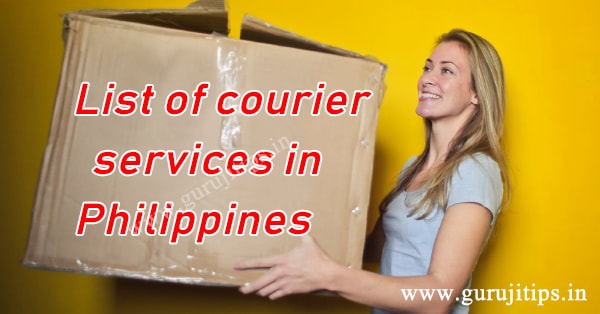 List of courier services in Philippines