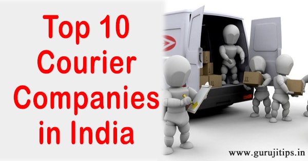 top 10 courier company in india