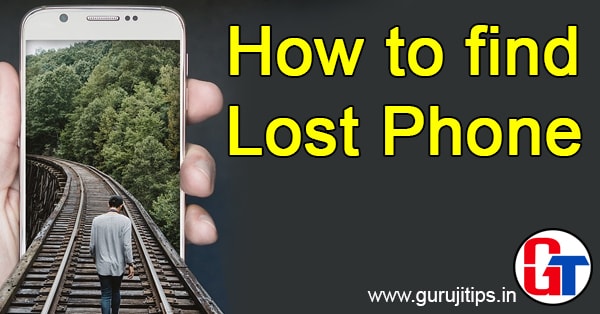 find lost phone by imei